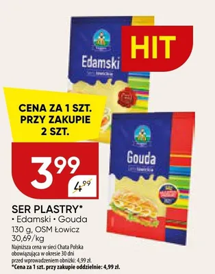 Ser plastry promocja w Chata Polska