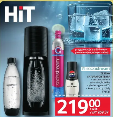 Zestaw Saturator Terra promocja w Selgros