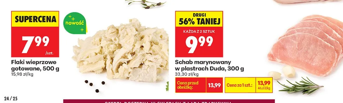 Schab marynowany w plastrach promocja w Biedronka
