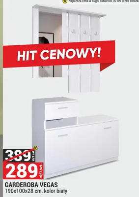 Garderoba Vegas promocja w Merkury Market