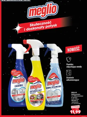 Odkamieniacz w sprayu Meglio promocja w Kaufland