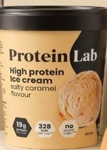 Lody Protein Lab High protein Ice cream salty caramel flavour promocja w Netto