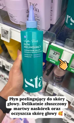 Płyn peelingujący do skóry głowy Stars After Party promocja w Rossmann