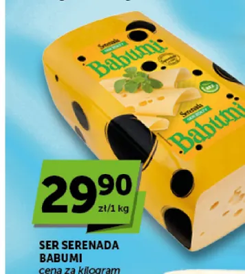 Ser Serenada Babumi promocja w Groszek
