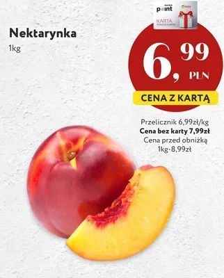 Nektarynka promocja w Market Point