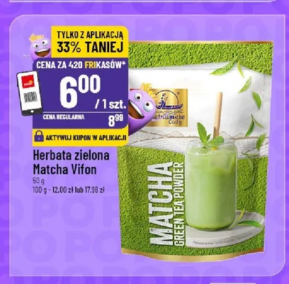Herbata zielona Matcha Vifon promocja w POLOmarket