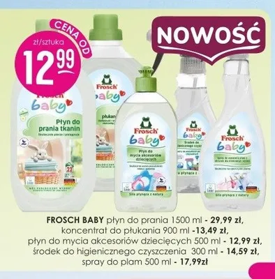 Środek do higienicznego czyszczenia Frosch Baby promocja w Drogerie Jasmin