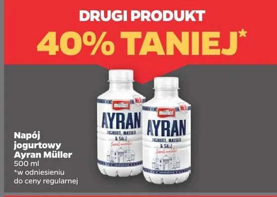 Napój jogurtowy promocja w Netto