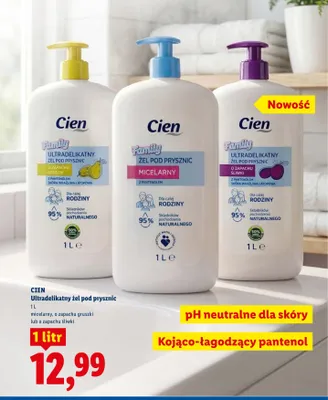 Ultradelikatny żel pod prysznic Cien micelarny promocja w Lidl