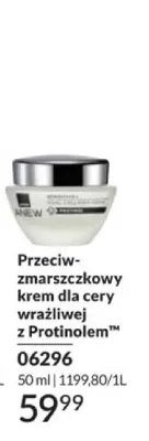 Krem do twarzy Anew przeciwzmarszczkowy dla cery wrażliwej z Protinolem promocja w AVON