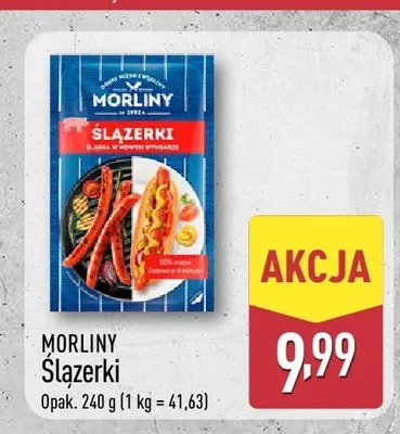 Kiełbasa Ślązerki Morliny promocja w Aldi
