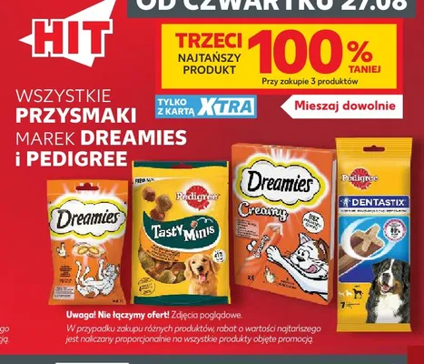 Przysmak dla psów Pedigree Tasty Minis promocja w Kaufland