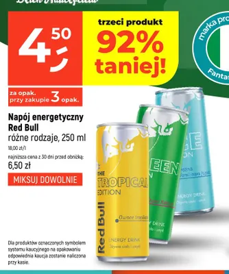 Napój energetyczny Red Bull The Green Edition promocja w Dealz