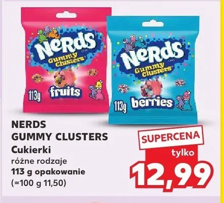 Cukierki Nerds Gummy Clusters Fruits promocja w Kaufland
