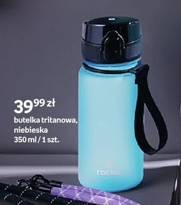 Butelka tritanowa Rockle niebieska promocja w Empik
