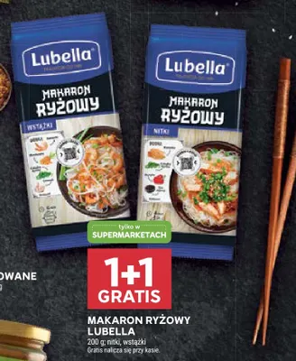 Makaron ryżowy Lubella wstążki promocja w Stokrotka