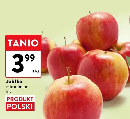 Jabłko mix odmian polskie promocja w Intermarche