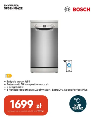 Zmywarka Bosch SPS2HMI42E promocja w Max Elektro