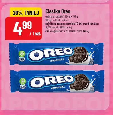 Ciastka Oreo promocja w POLOmarket