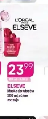 Maska do włosów Elseve promocja w Drogerie Koliber