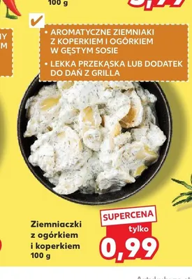 Ziemniaczki z ogórkiem i koperkiem promocja w Kaufland