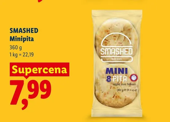 Minipita Smashed promocja w Lidl