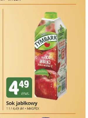 Sok jabłkowy Tymbark promocja w Marketvita