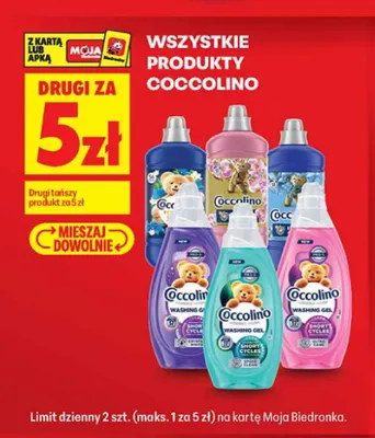 Produkty Coccolino promocja w Biedronka