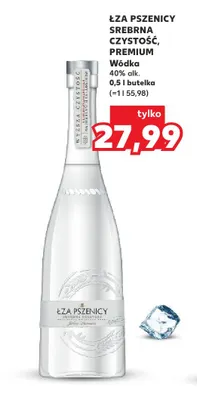 Wódka Łza Pszenicy Srebrna Czystość Premium promocja w Kaufland