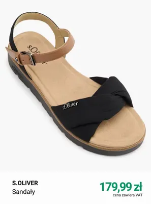 Sandały S.Oliver promocja w Deichmann