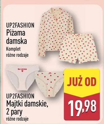 Piżama damska  promocja w Aldi