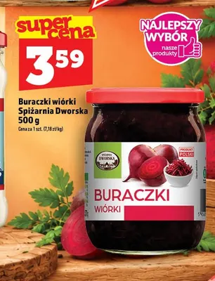 Buraczki wiórki Spiżarnia Dworska promocja w TOPAZ