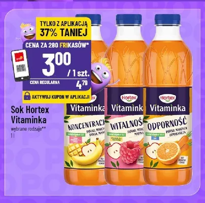 Sok Hortex Vitaminka Odporność promocja w POLOmarket
