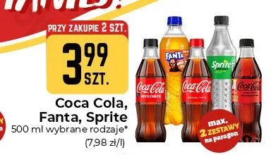 Napój gazowany Fanta promocja w Społem Częstochowa