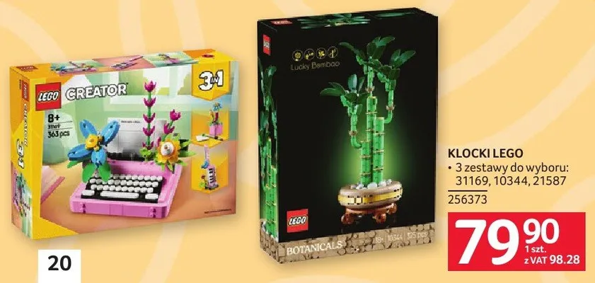 Klocki LEGO promocja w Selgros
