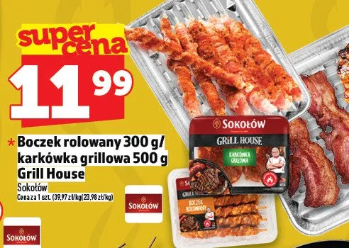 Boczek rolowany / karkówka grillowa promocja w TOPAZ