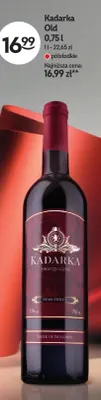 Wino czerwone Kadarka Old promocja w Żabka