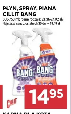Spray Cillit Bang promocja w Stokrotka