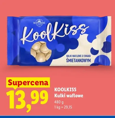 Kulki waflowe Koolkiss promocja w Lidl