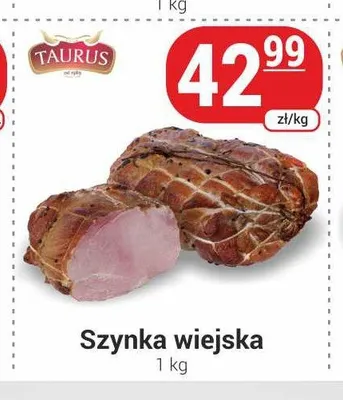 Szynka wiejska Taurus promocja w Delikatesy Sezam