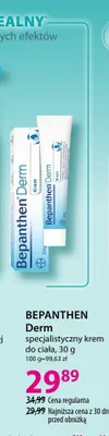 Specjalistyczny krem do ciała Bepanthen Derm promocja w Hebe