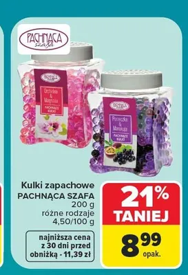 Kulki zapachowe Pachnąca Szafa promocja w Carrefour Market