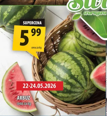 Arbuz promocja w Arhelan
