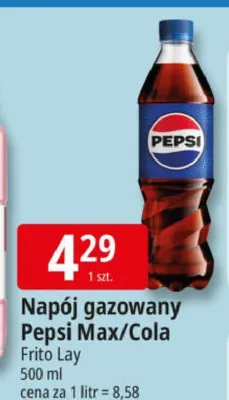 Napój gazowany Pepsi Max/Cola promocja w Leclerc