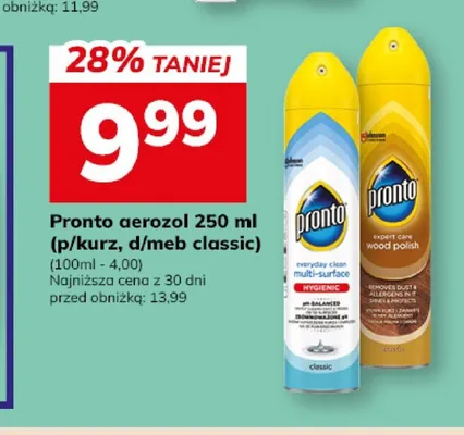 Pronto aerozol przeciw kurzowi multi-surface promocja w Hitpol