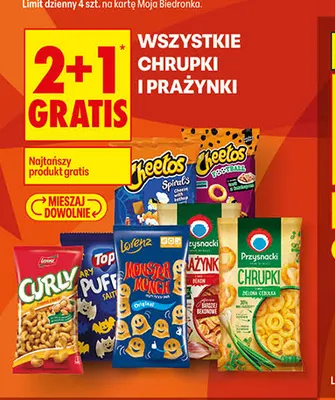 Prażynki Przysnacki bekonowe promocja w Biedronka