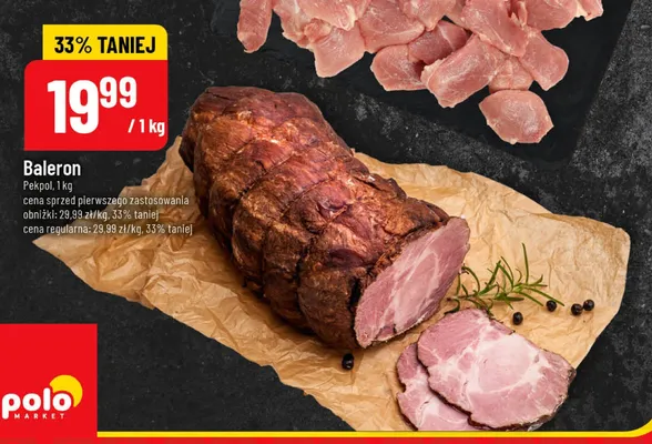 Baleron Pękpol promocja w POLOmarket