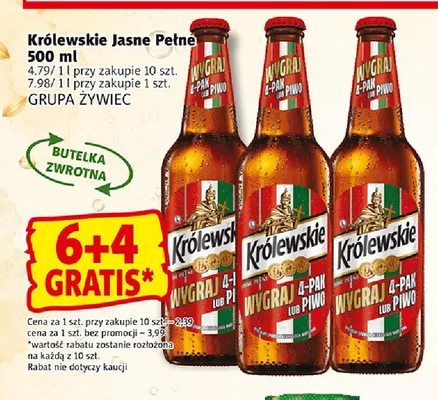 Piwo Królewskie promocja w Prim Market