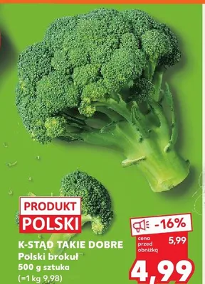 Brokuł polski K-Stąd Takie Dobre promocja w Kaufland