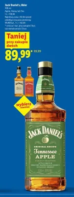 Likier Jack Daniel's Tennessee Fire promocja w Lidl